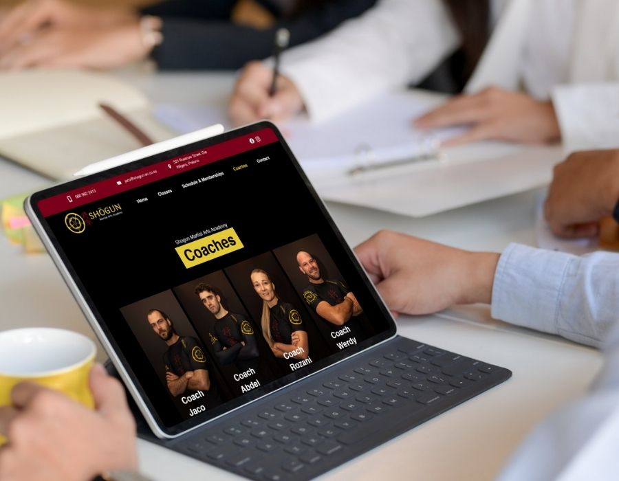 Alementom Website Design Shogun Martial Arts Academy