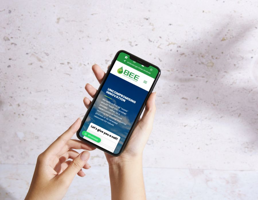 Alementom Website Design BEE Biofuel Namibia