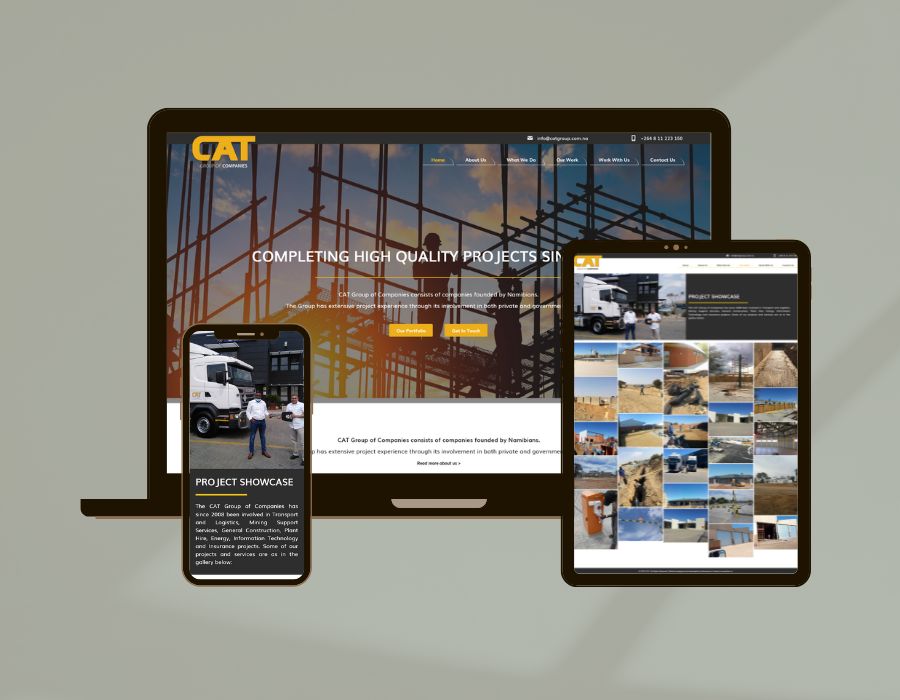 Alementom Website Design CAT Group